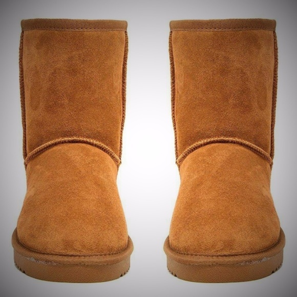 NEW Womens "Anita" Chestnut Suede Leather Boots - Picture 5 of 5